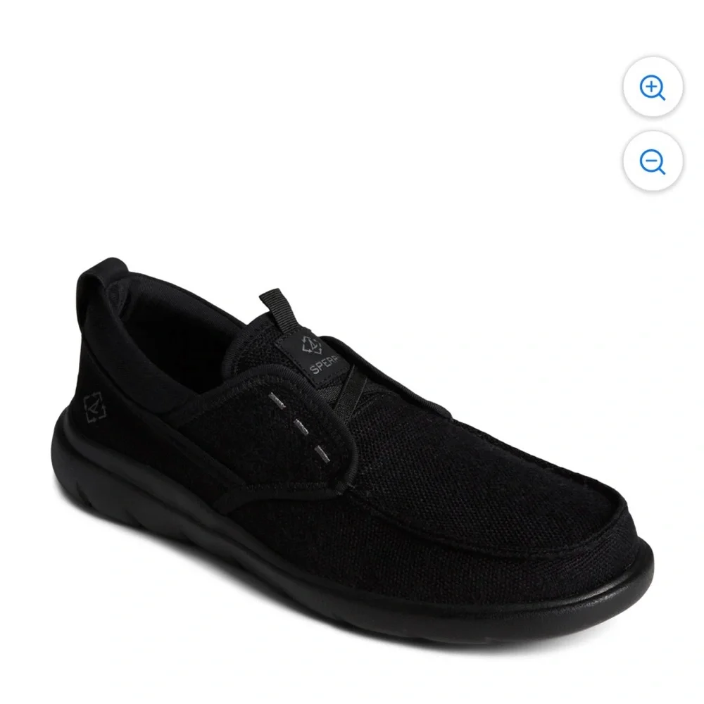 Sperry Men's Black Boat Shoes